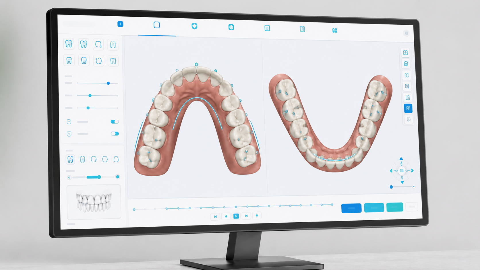 Planejamento digital de ortodontia no Clincheck